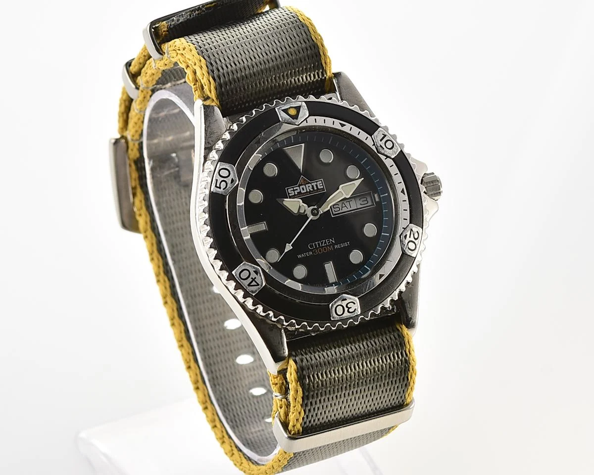 Vintage Citizen "Sporte" Embracing Nature 300M Diver watch
