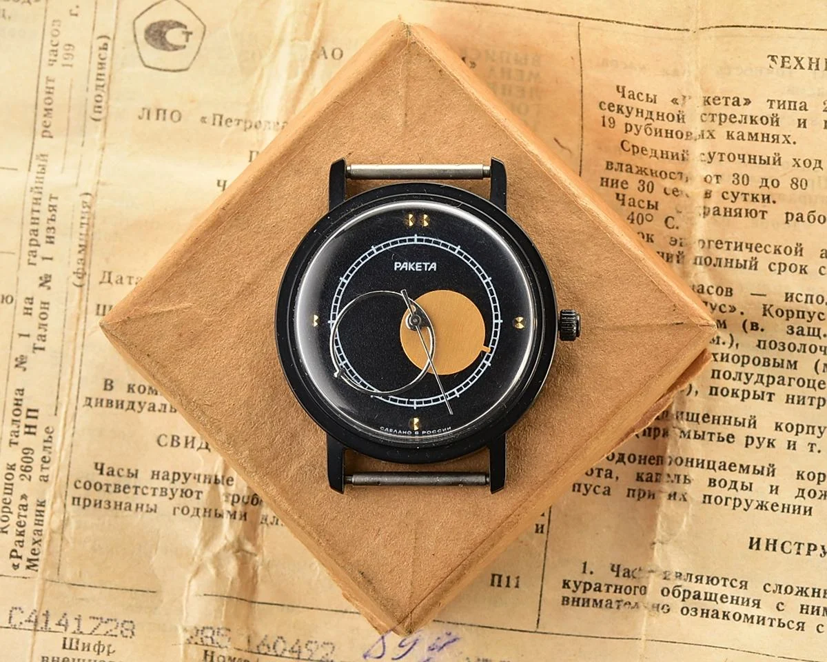 TIME CAPSULE: Raketa Copernicus Soviet vintage mechanical watch – New Old Stock (NOS)!