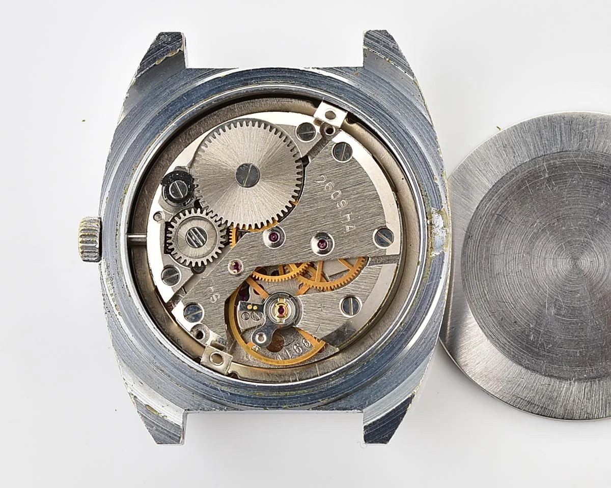 Vintage Soviet Raketa mechanical wristwatch