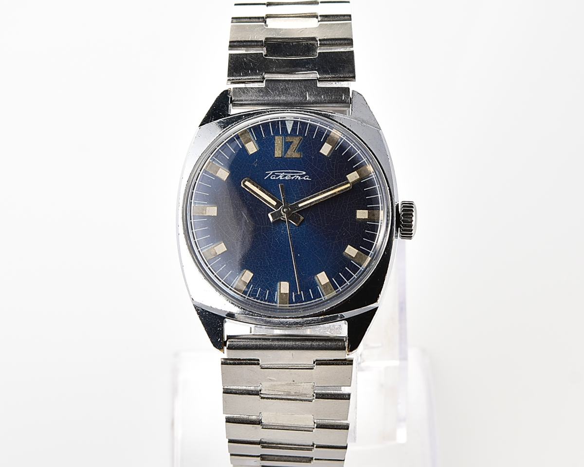 Soviet RAKETA vintage mechanical watch with antimagnetic movement 2610!