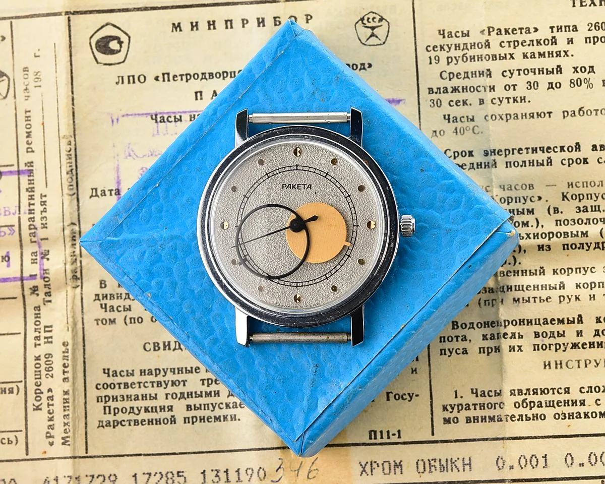 TIME CAPSULE: Raketa Copernicus Soviet vintage mechanical watch – New Old Stock (NOS)!