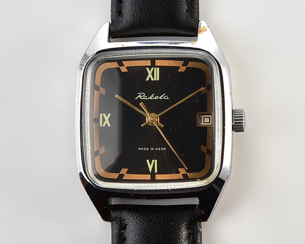 Vintage Soviet Raketa mechanical watch