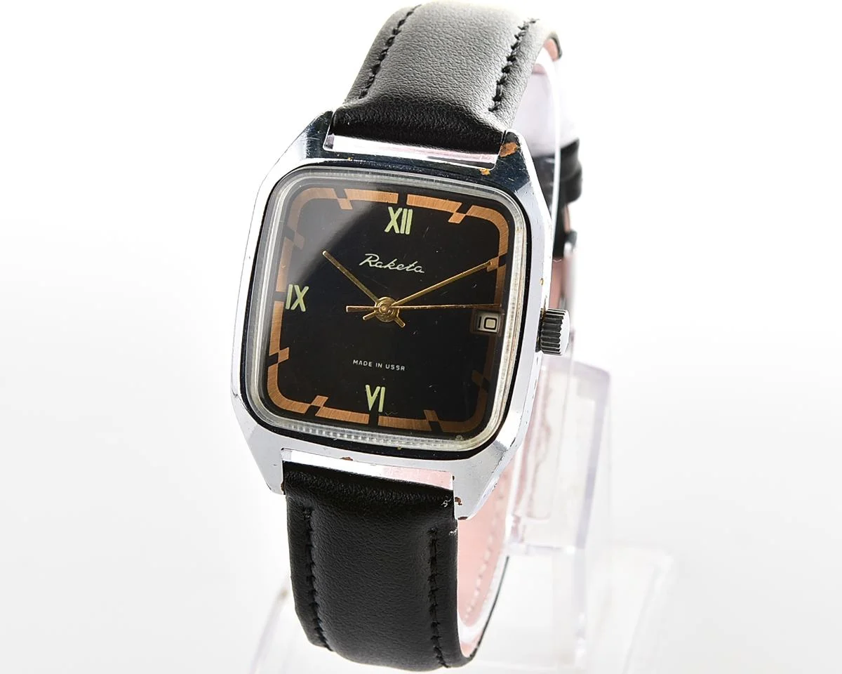 Vintage Soviet Raketa mechanical watch