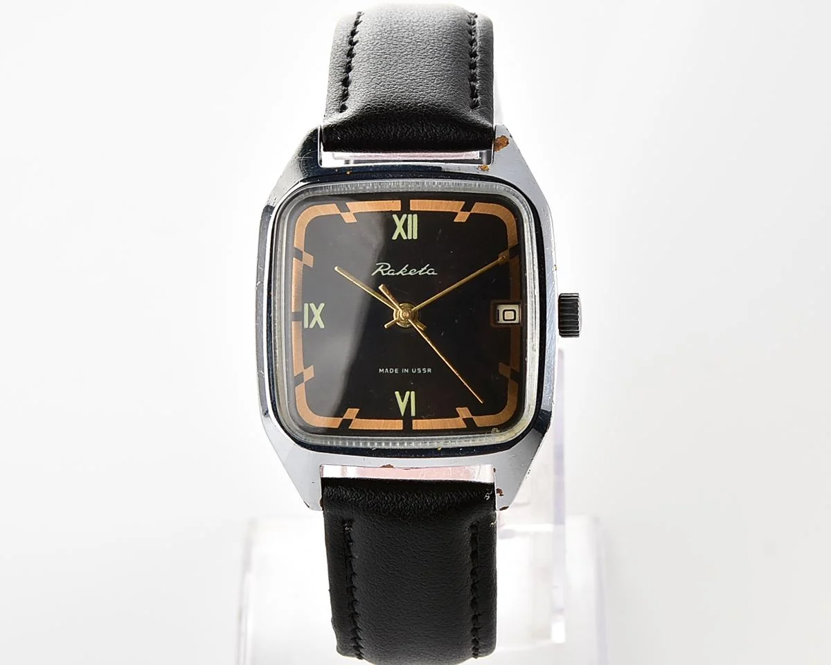 Vintage Soviet Raketa mechanical watch