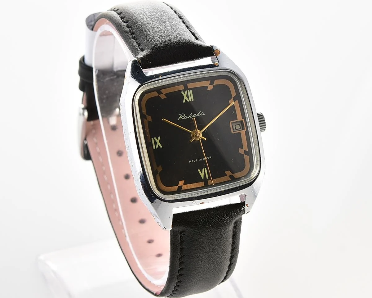 Vintage Soviet Raketa mechanical watch