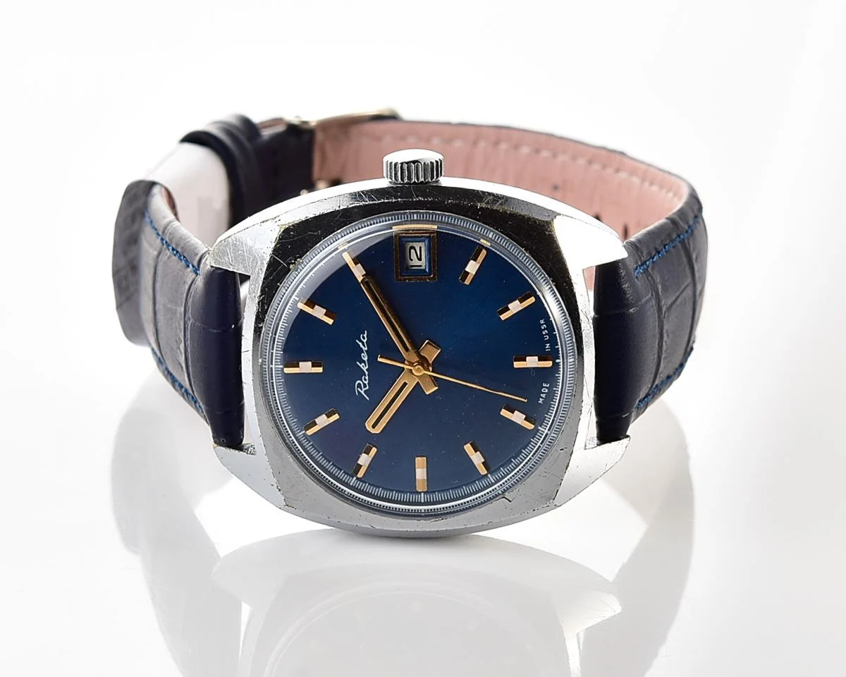 Soviet Raketa vintage mechanical watch