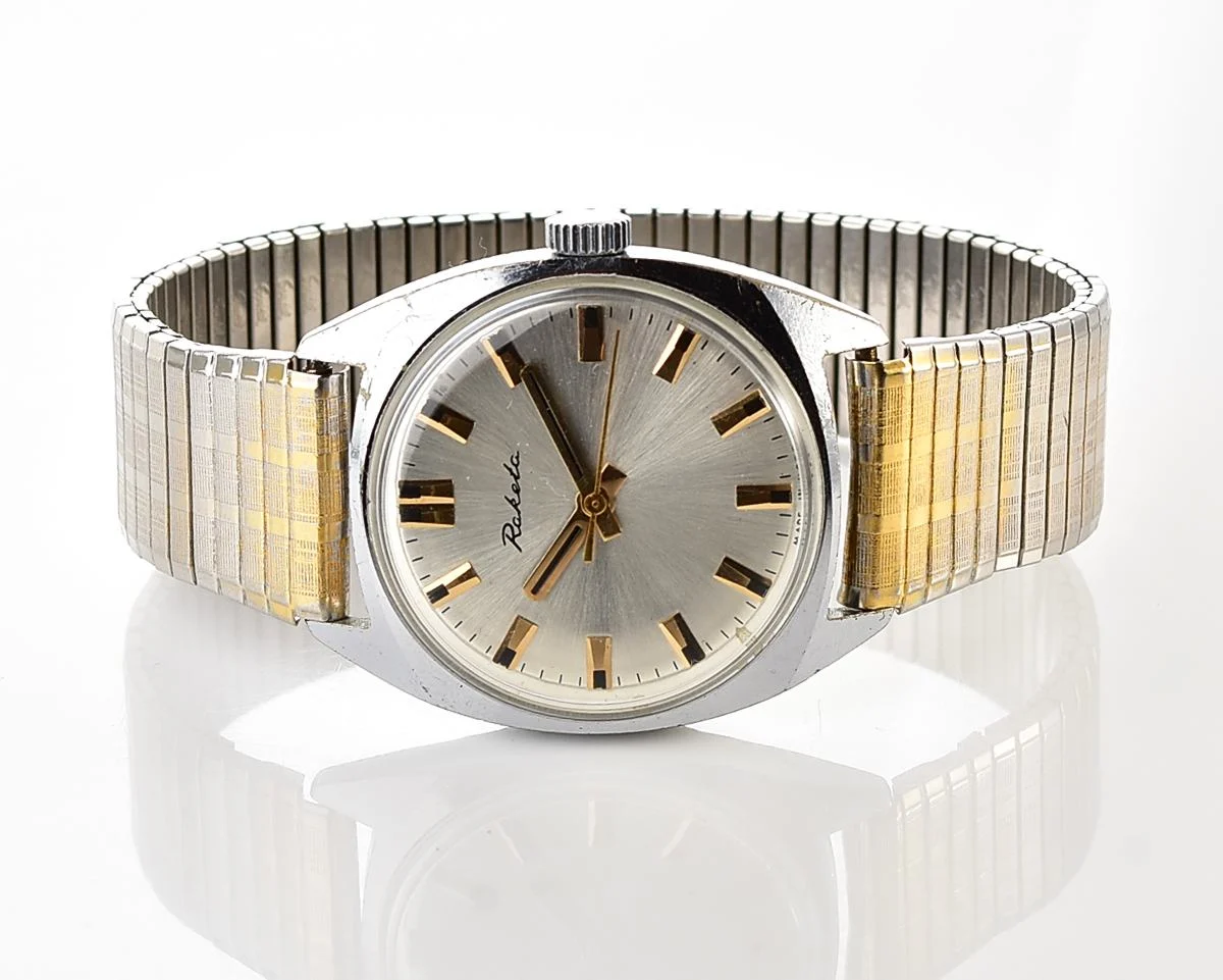 Vintage Soviet Raketa mechanical wristwatch