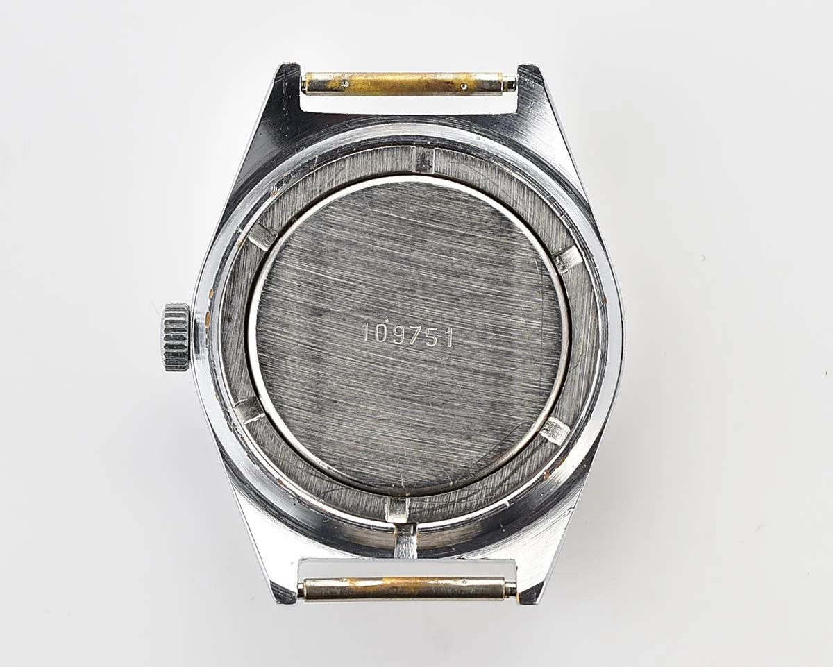 Raketa vintage mechanical wristwatch with double calendar