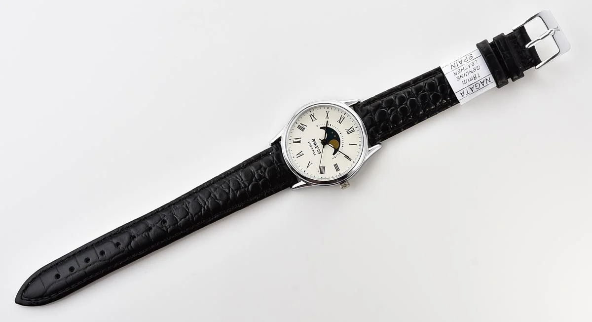 Soviet Raketa Moon Phases quartz wristwatch