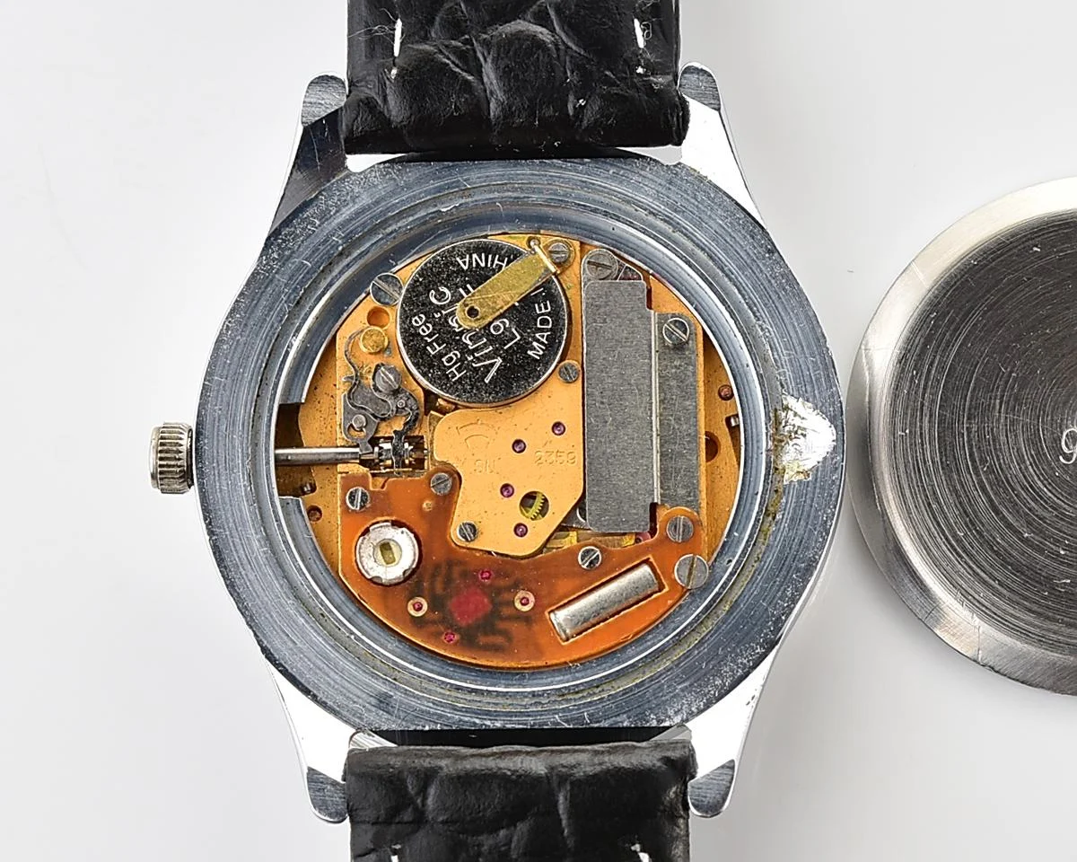 Soviet Raketa Moon Phases quartz wristwatch