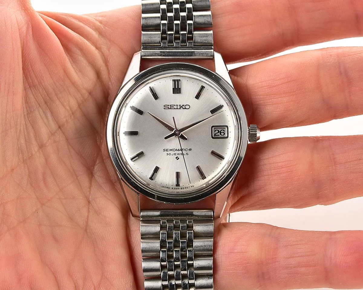 Vintage Seiko Seikomatic-R 8305-803, 30 Jewels Automatic, from