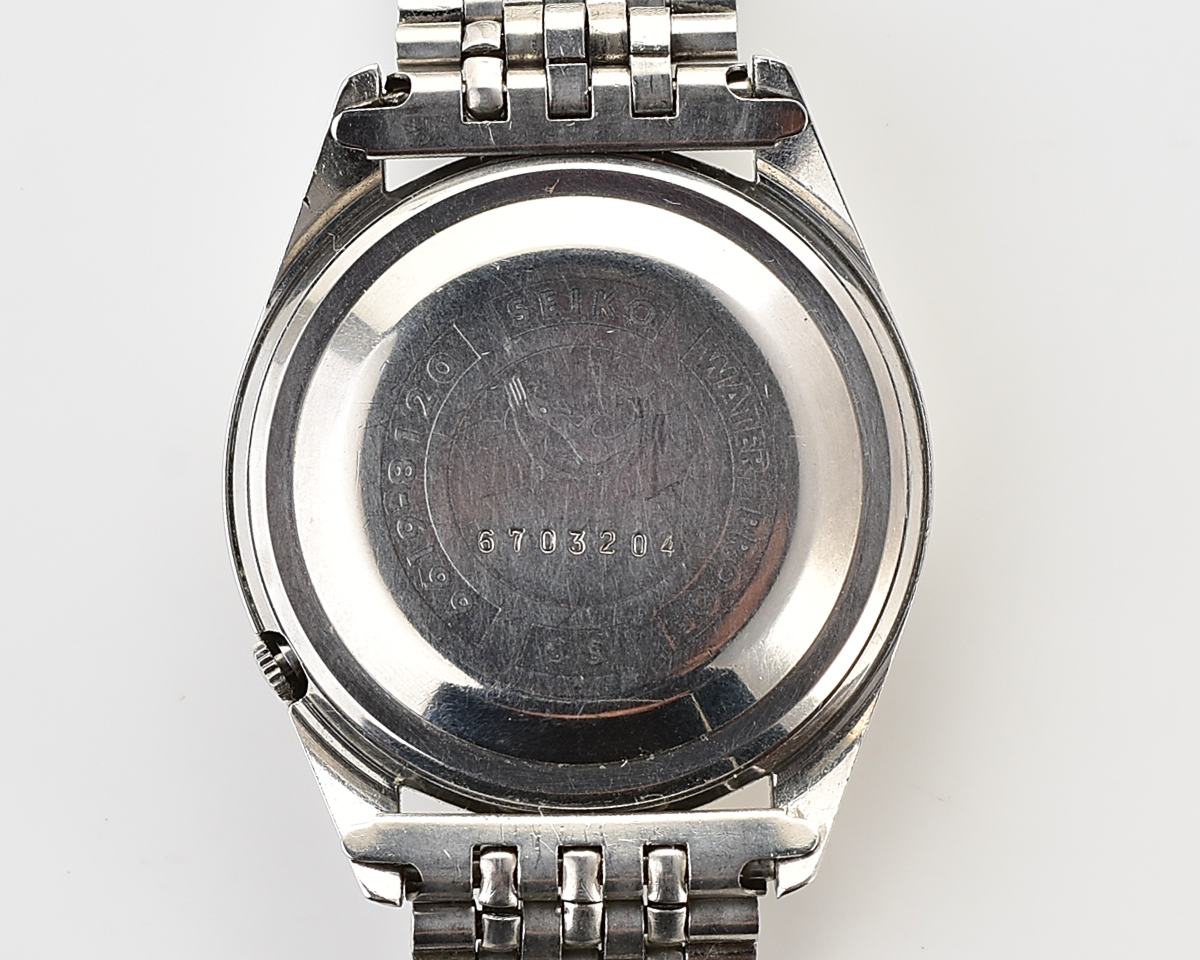 Vintage Seiko Sportsmatic 5 – Silver Sunburst dial with Day-Date Calendar from July 1966