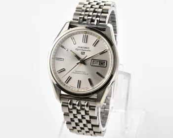 Vintage Seiko Sportsmatic 5 – Silver Sunburst dial with Day-Date Calendar from July 1966