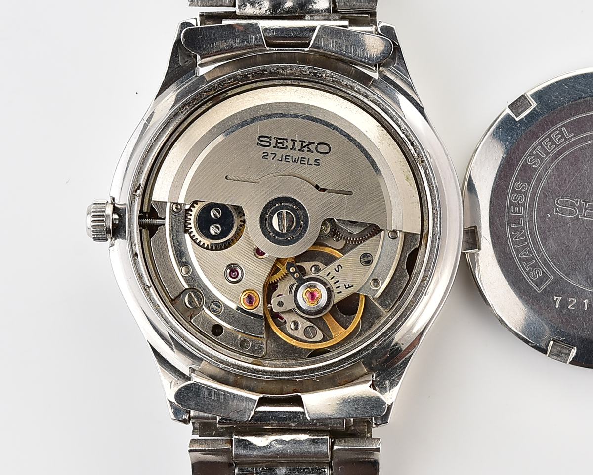 Vintage Seiko Business-A Silver Sunburst Day-Date from February 1967