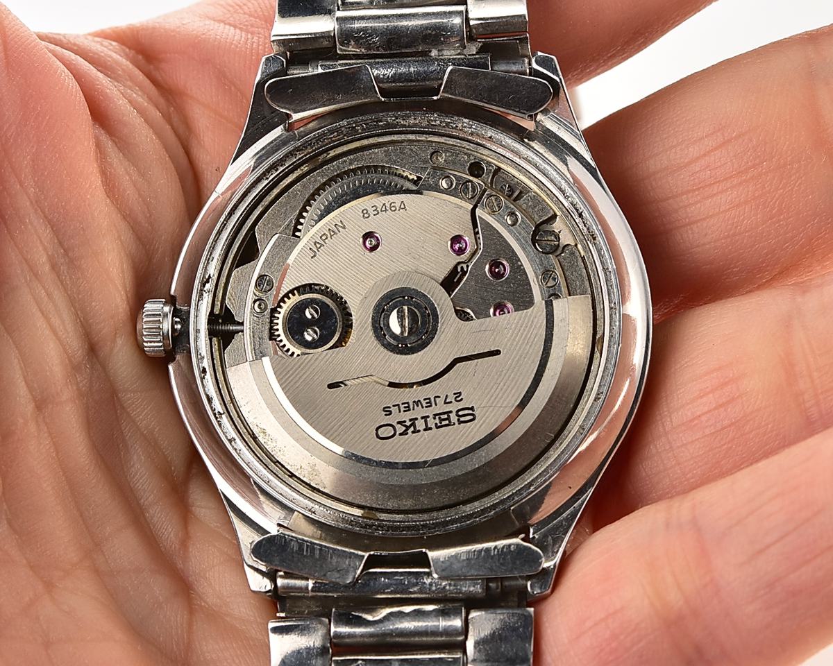 Vintage Seiko Business-A Silver Sunburst Day-Date from February 1967