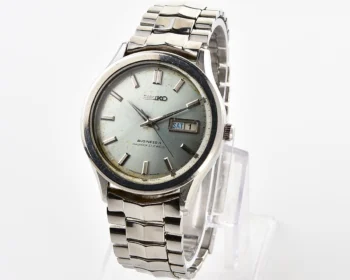 Vintage Seiko Business-A Silver Sunburst Day-Date from February 1967