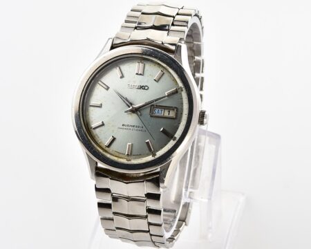 Vintage Seiko Business-A Silver Sunburst Day-Date from February 1967