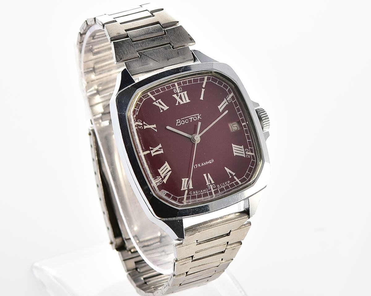 Large soviet Wostok (Vostok) mechanical wristwatch