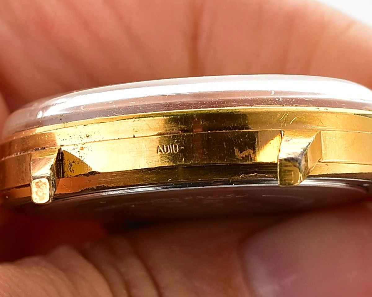 Excellent vintage Soviet Wostok (Vostok) mechanical gold-plated wristwatch