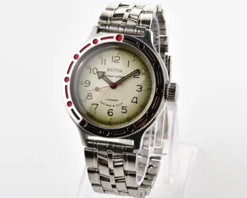 Soviet Vostok Amphibia vintage mechanical wristwatch