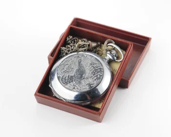 TIME CAPSULE: Molnija pocket watch with grouse bird, New Old Stock (NOS)!