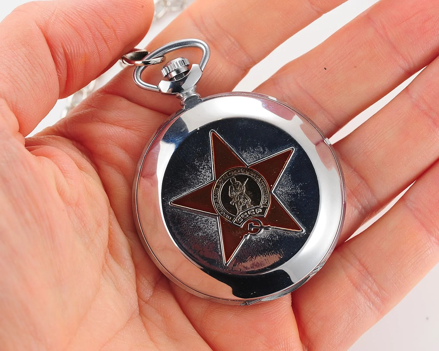 watch Molnija pocket watch with medal 14805-SCS_9616