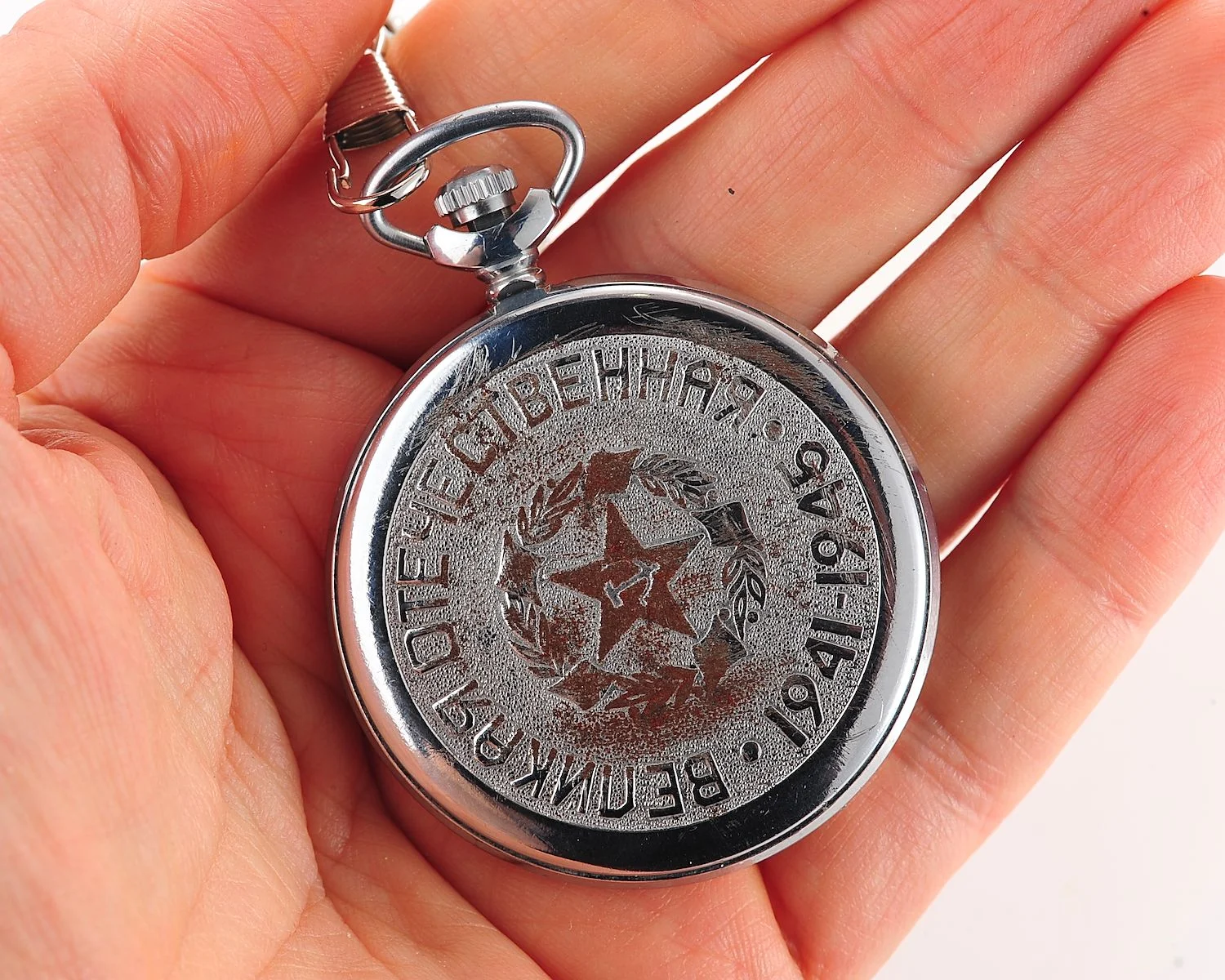 Mechanical Molnija pocket watch - Great Patriotic War ☭☭☭