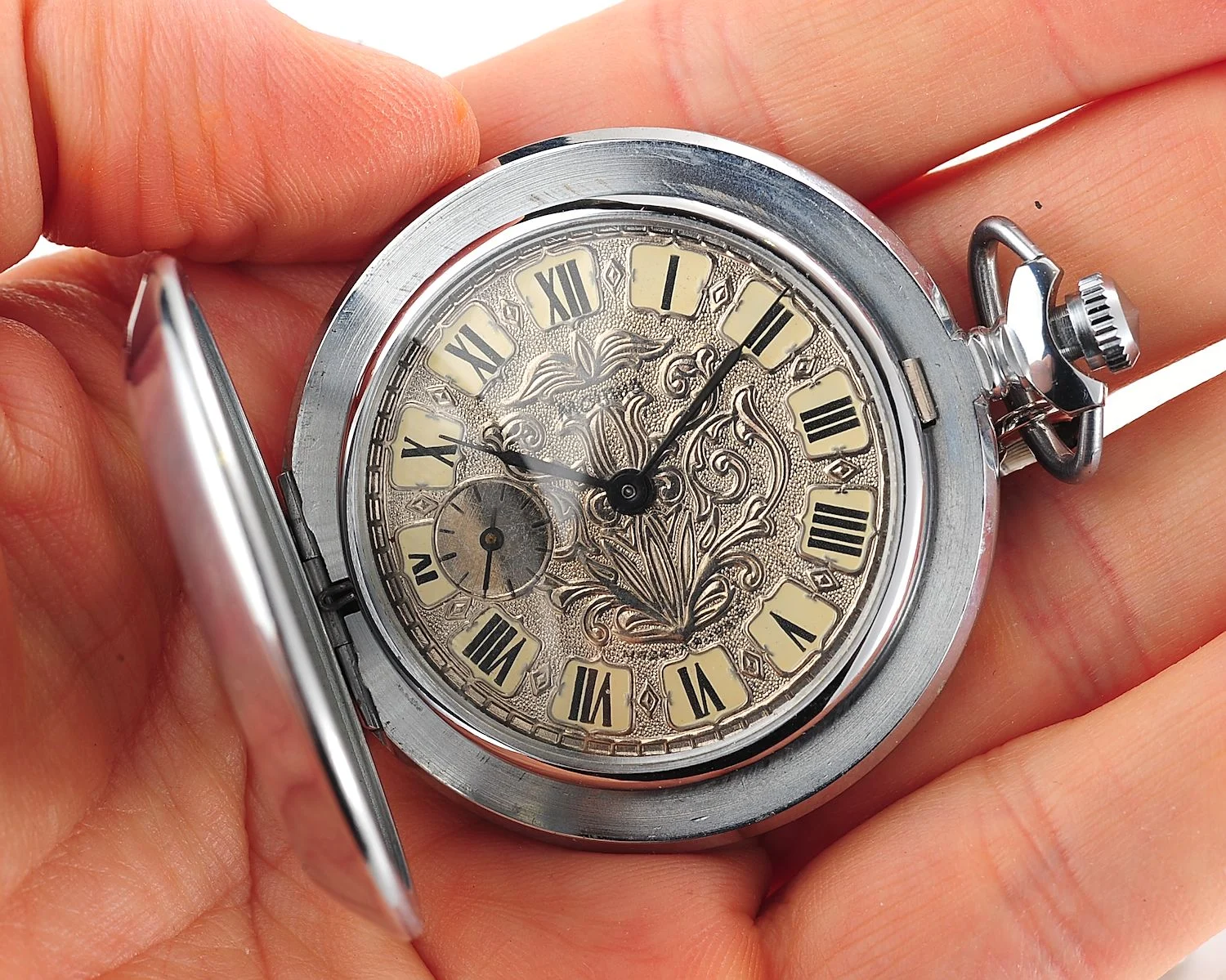 watch Molnija pocket watch with medal 14805-SCS_9620