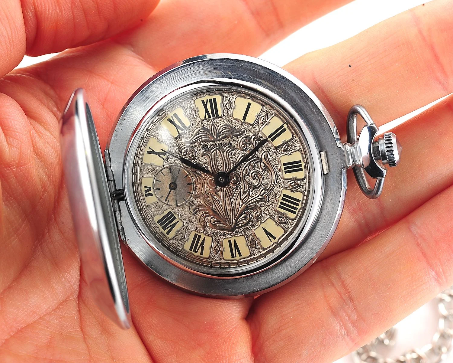 Mechanical Molnija pocket watch - Great Patriotic War ☭☭☭