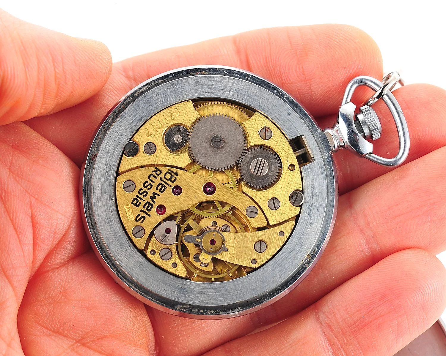 watch Molnija pocket watch with medal 14805-SCS_9626