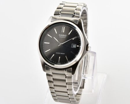 Casio MTP-1183 – Black Sunburst Date Quartz