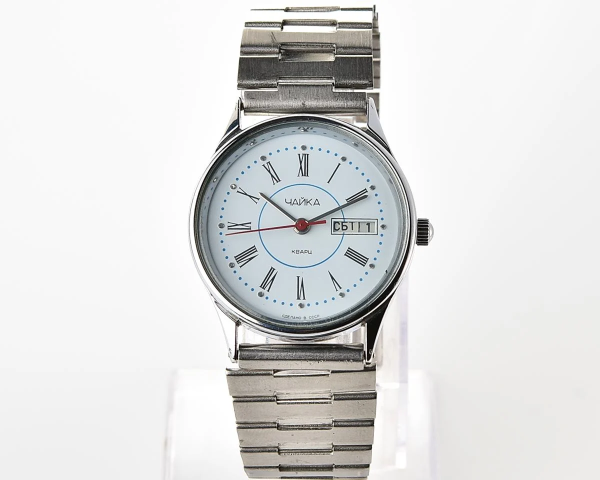 Soviet Chaika quartz wristwatch