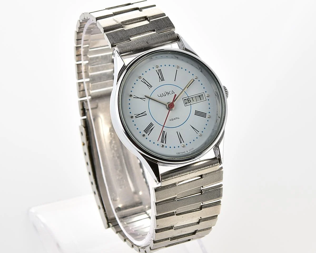 Soviet Chaika quartz wristwatch