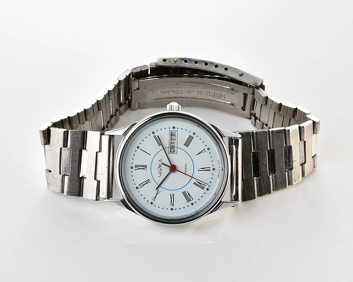 Soviet Chaika quartz wristwatch
