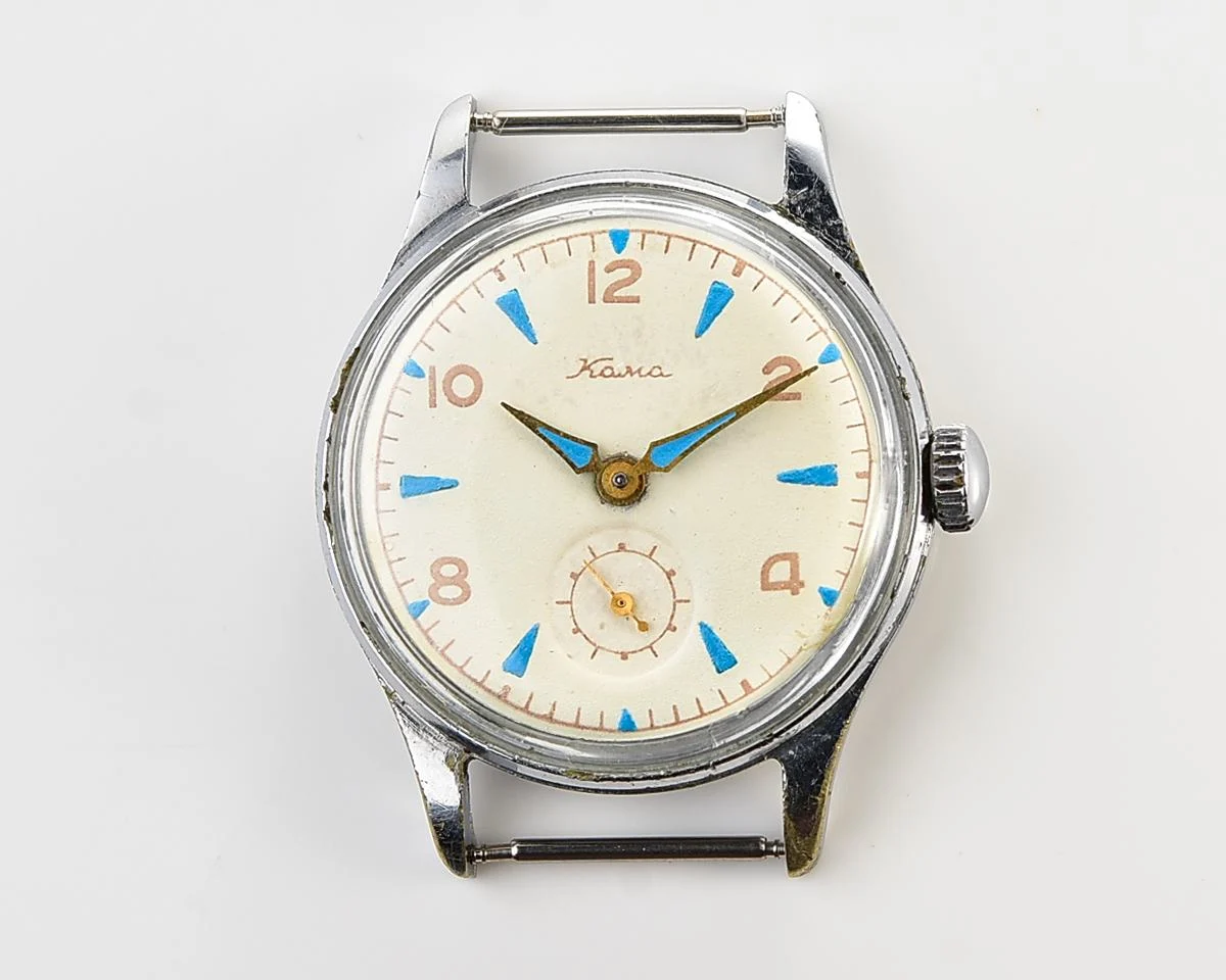 Vintage Soviet Kama mechanical wristwatch, from the 3rd quarter of 1956!