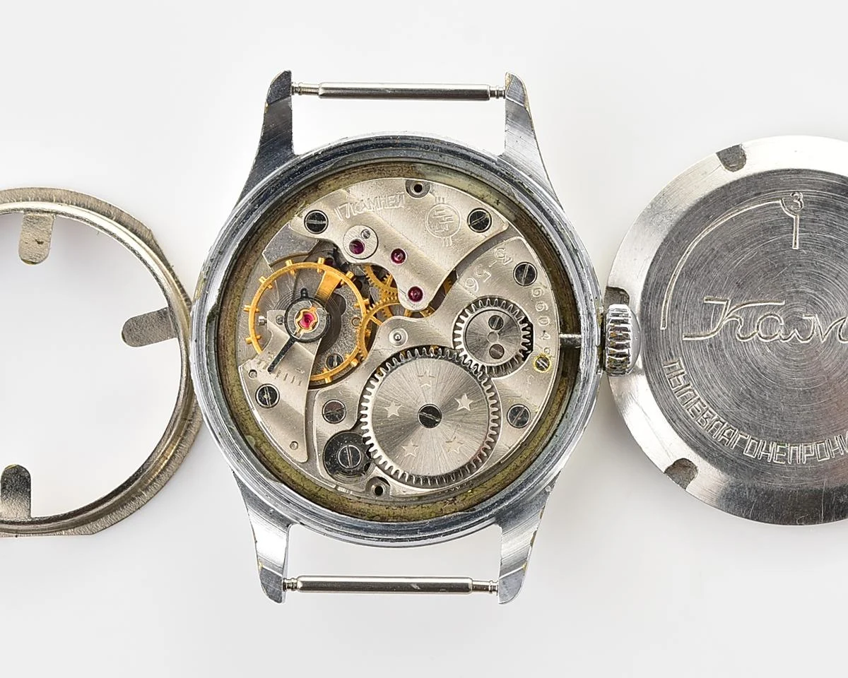 Vintage Soviet Kama mechanical wristwatch, from the 3rd quarter of 1956!