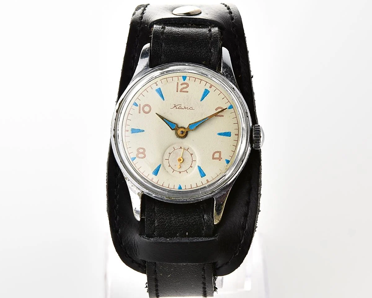 Vintage Soviet Kama mechanical wristwatch, from the 3rd quarter of 1956!