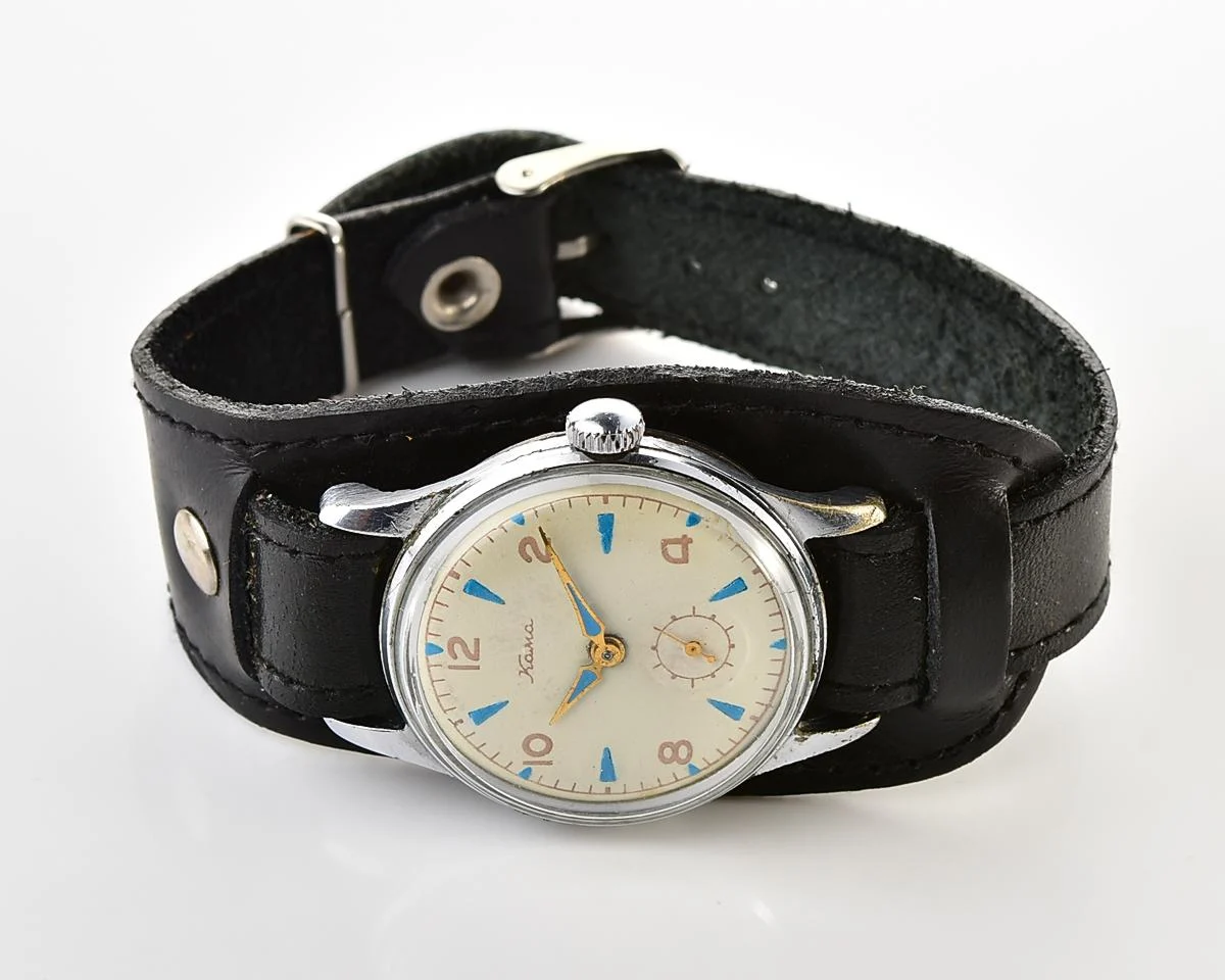 Vintage Soviet Kama mechanical wristwatch, from the 3rd quarter of 1956!