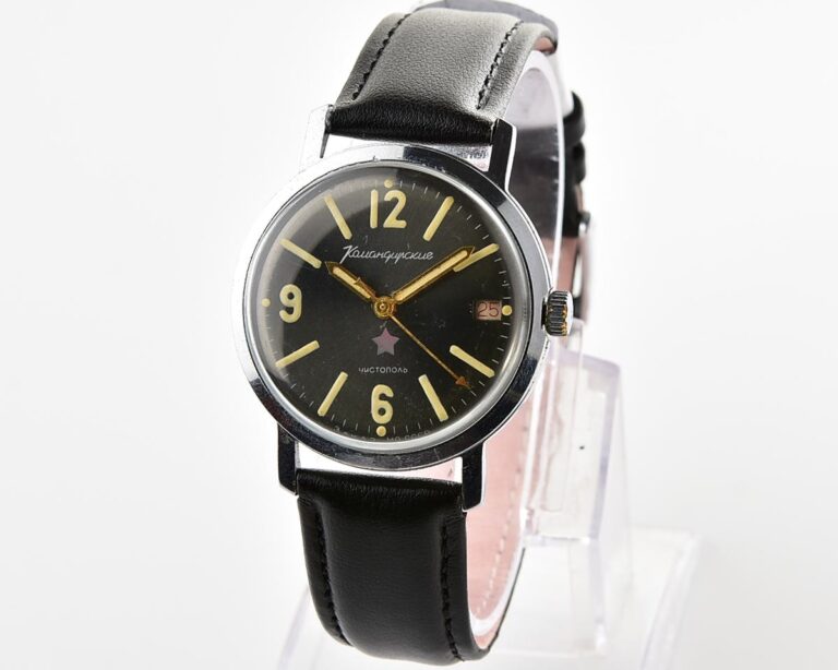 Excellent soviet Vostok Komandirskie mechanical watch - Zakaz MO CCCP!
