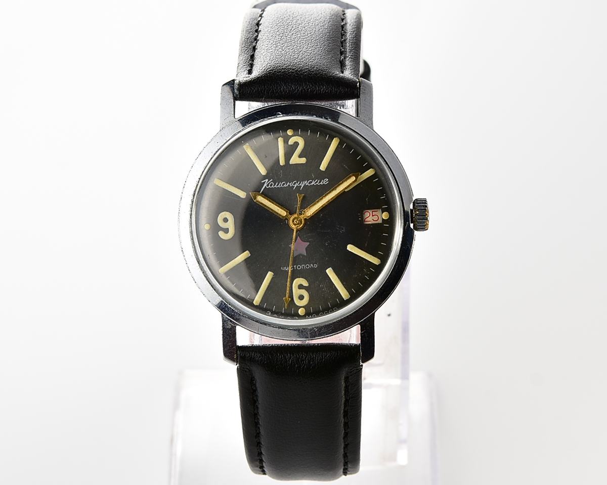 Excellent soviet Vostok Komandirskie mechanical watch - Zakaz MO CCCP!