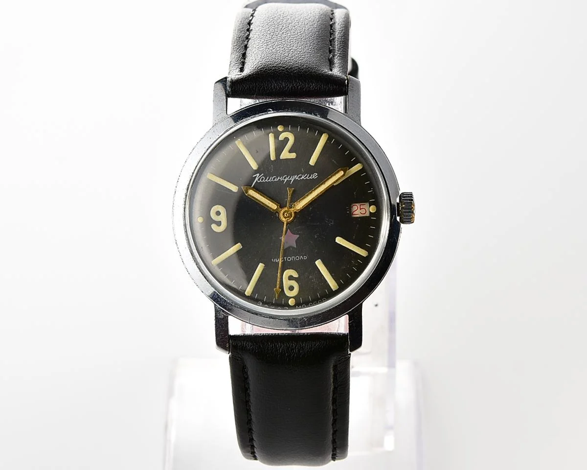 Excellent Soviet Vostok Komandirskie mechanical watch - Zakaz MO CCCP!
