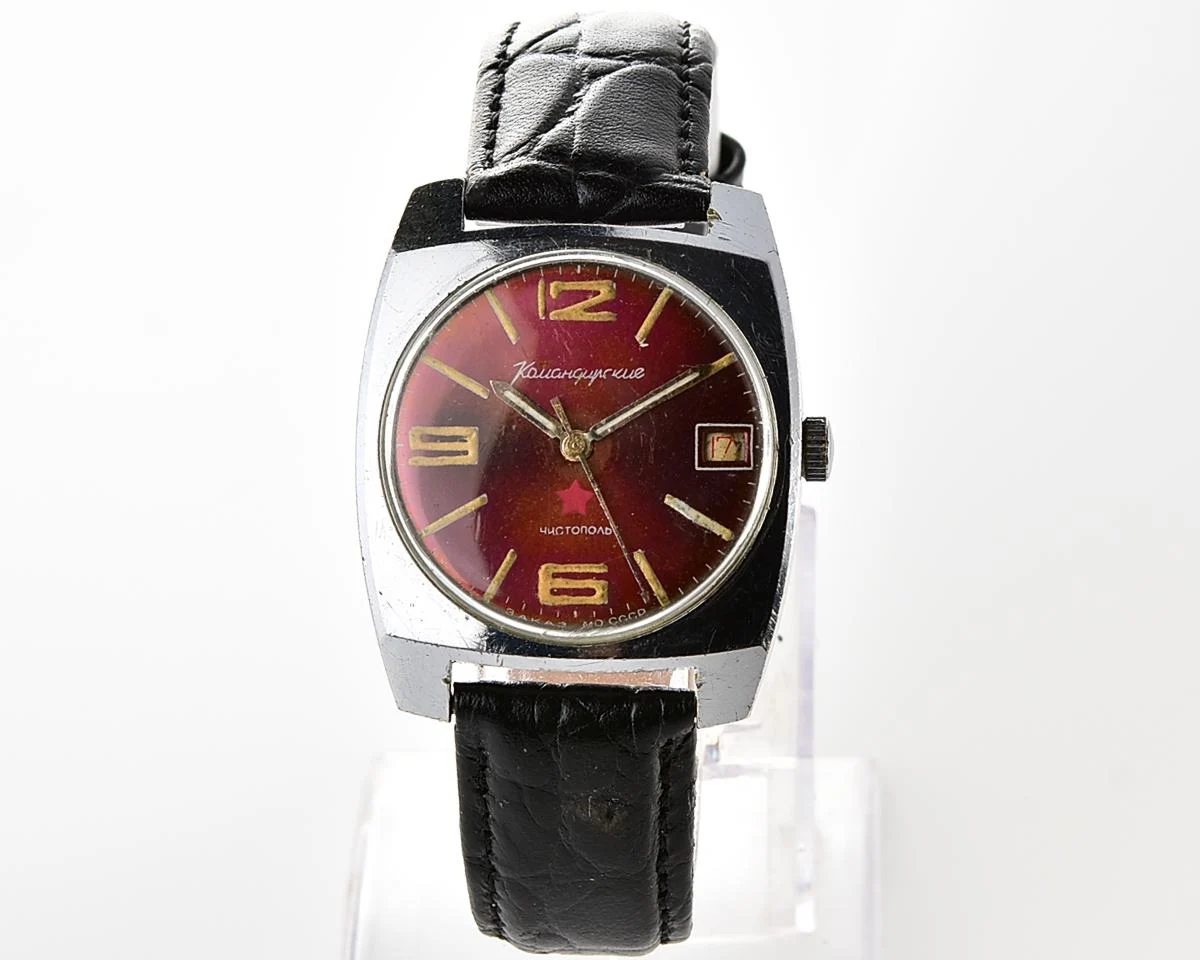 Soviet Vostok Komandirskie mechanical watch - Zakaz MO CCCP!