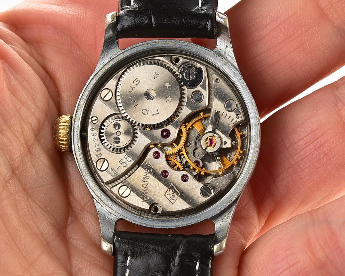Vintage soviet MAYAK mechanical watch, 1MWF from the 1st quarter of 1956