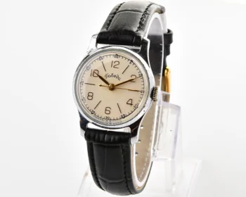 Uncommon Soviet Pobeda mechanical watch, ZiM factory 1950s