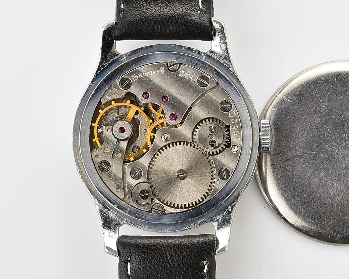 Vintage Soviet mechanical Pobeda, ZiM watch factory, from the 1950s