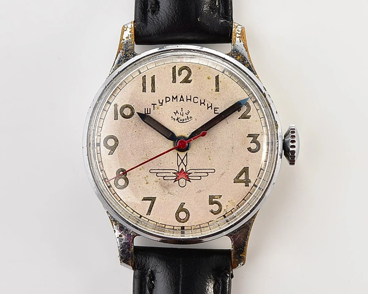 Rare: Sturmanskie Type 1 Soviet mechanical watch from 1952 - the original Air Force pilot's watch!