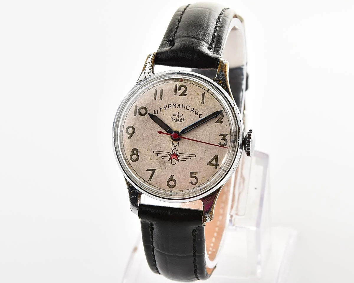 Rare: Sturmanskie Type 1 Soviet mechanical watch from 1952 - the original Air Force pilot's watch!