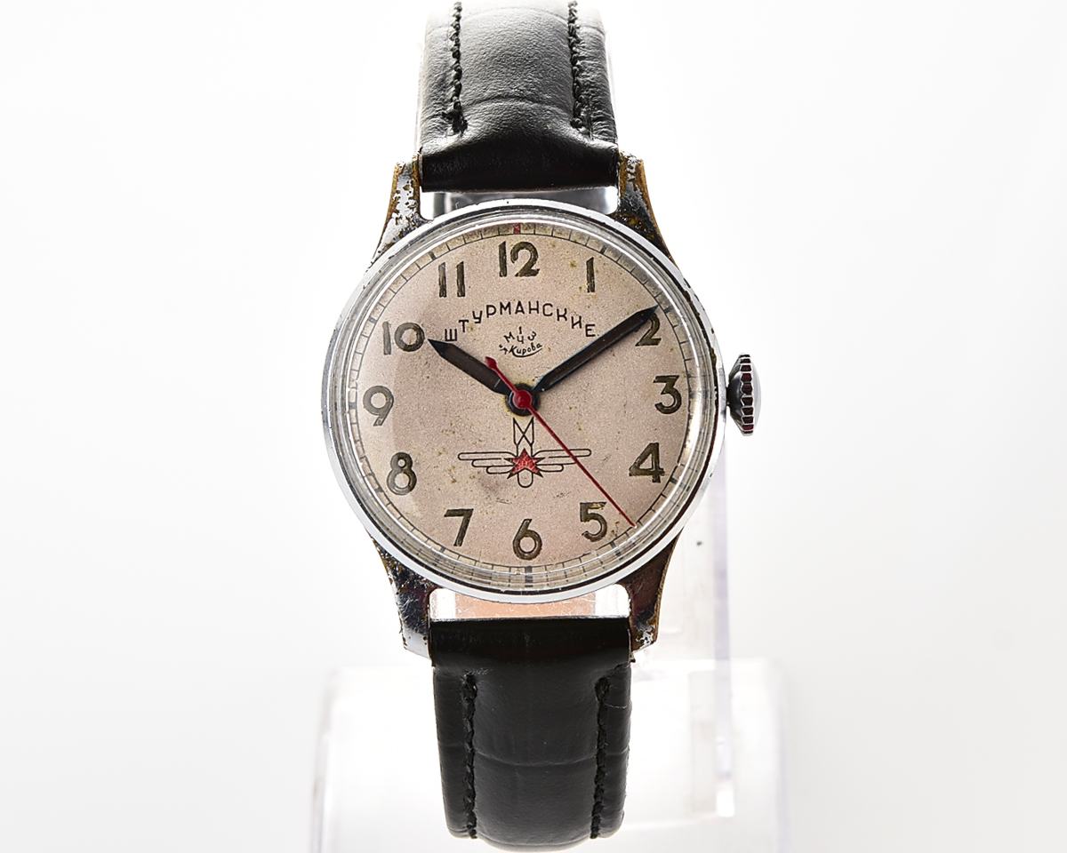 RARE: Sturmanskie Type 1 soviet mechanical watch from 1952 - the 1st watch in space!