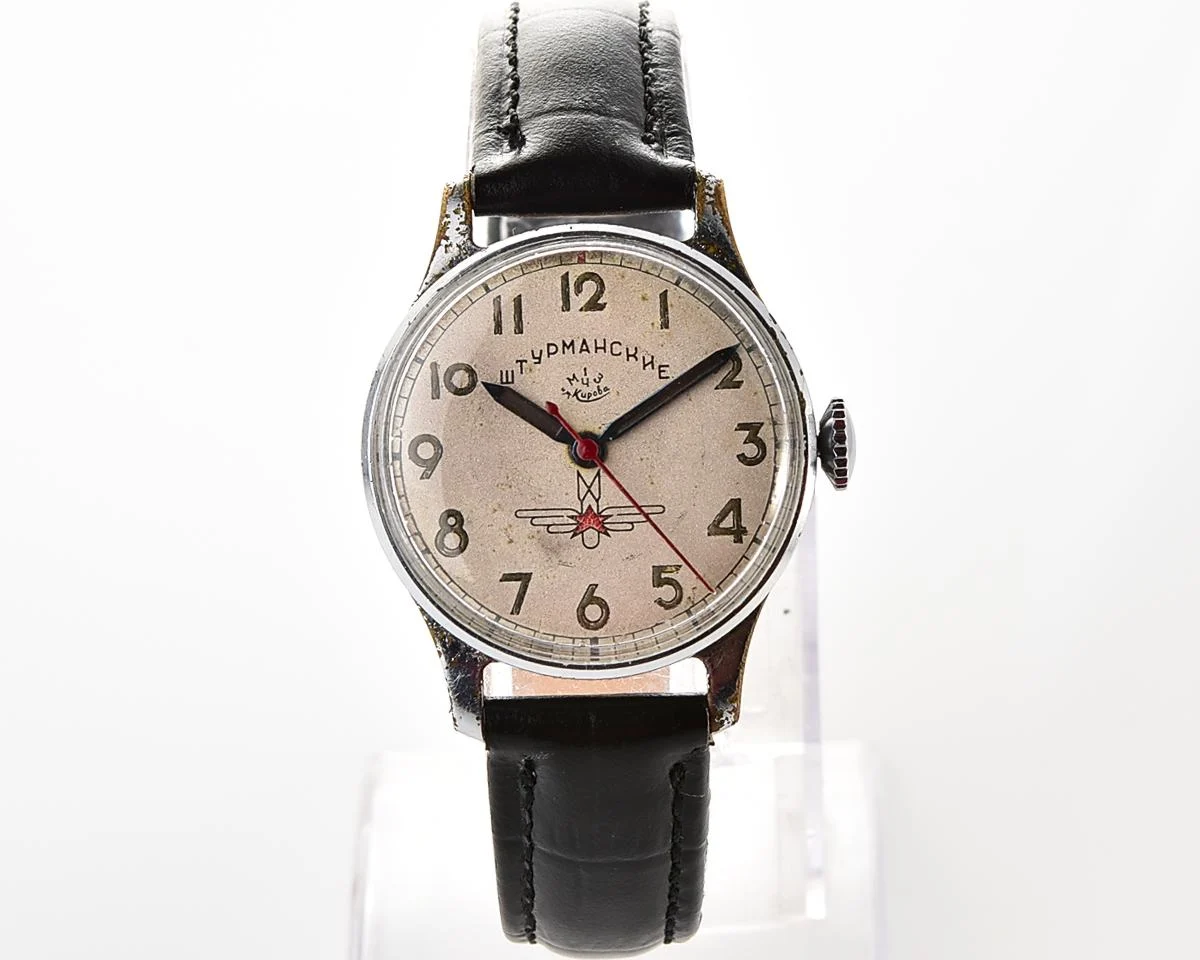 Rare: Sturmanskie Type 1 Soviet mechanical watch from 1952 - the original Air Force pilot's watch!