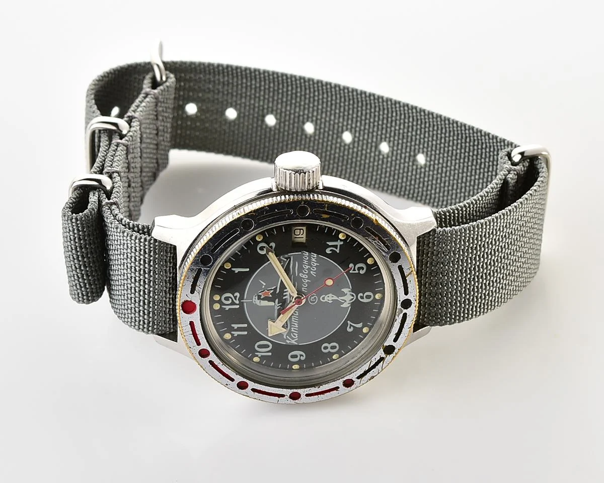 Vostok Amphibia with automatic self winding movement – Submarine captain!